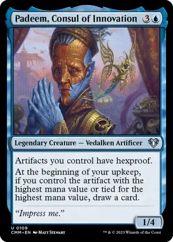 Padeem, Consul of Innovation · 109