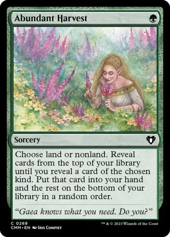 Abundant Harvest · 269