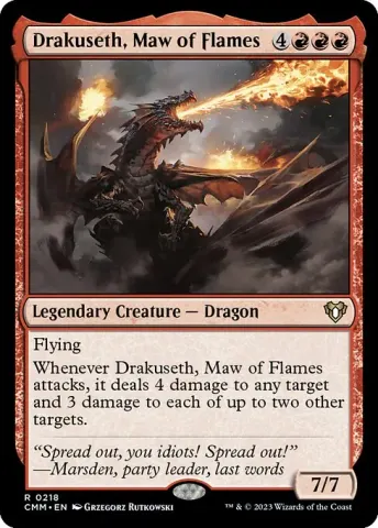 Drakuseth, Maw of Flames · 218