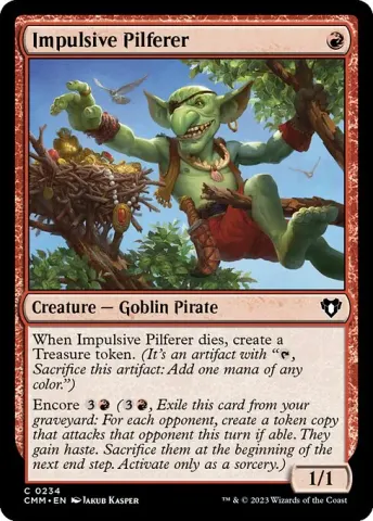 Impulsive Pilferer · 234
