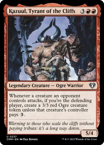 Kazuul, Tyrant of the Cliffs · 237