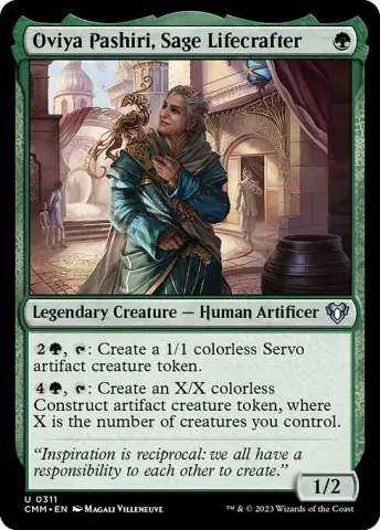 Oviya Pashiri, Sage Lifecrafter · 311