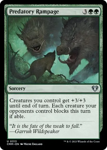 Predatory Rampage · 313