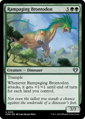 Rampaging Brontodon · 315