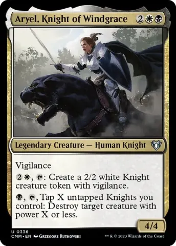 Aryel, Knight of Windgrace · 336