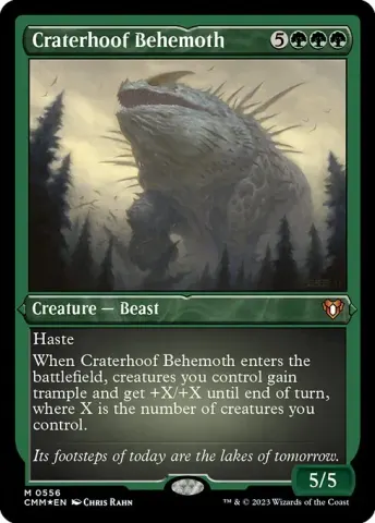 Craterhoof Behemoth · 556