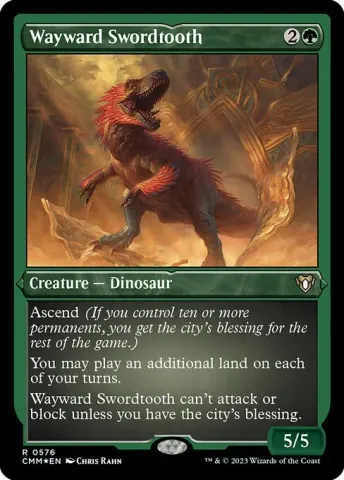 Wayward Swordtooth · 576