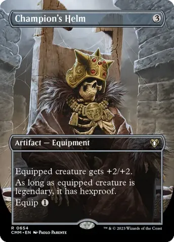 Champion's Helm · 654