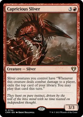 Capricious Sliver · 734