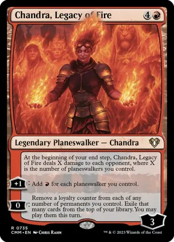 Chandra, Legacy of Fire · 735