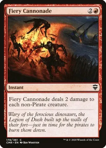 Fiery Cannonade · 178