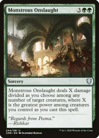 Monstrous Onslaught · 244