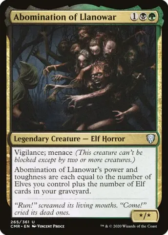 Abomination of Llanowar · 265