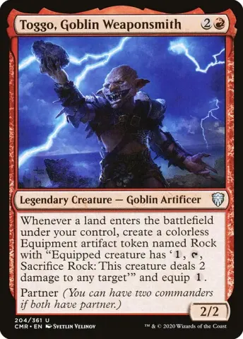 Toggo, Goblin Weaponsmith · 204