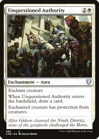 Unquestioned Authority · 389