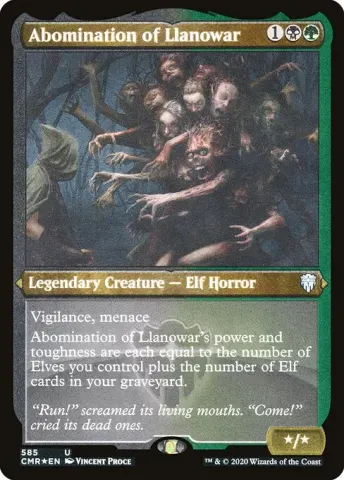 Abomination of Llanowar · 585