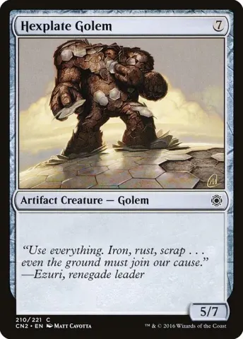 Hexplate Golem · 210