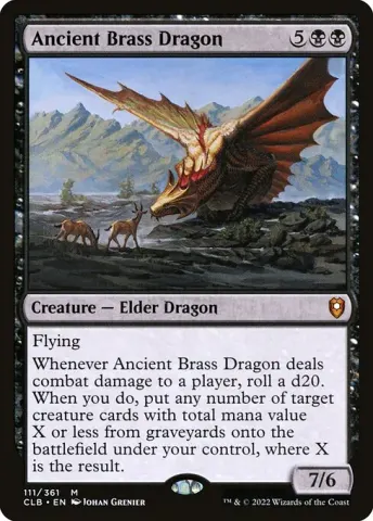 Ancient Brass Dragon · 111