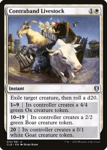 Contraband Livestock · 12