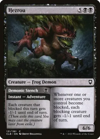 Hezrou // Demonic Stench · 131