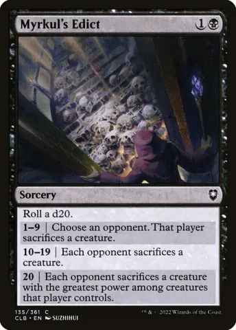 Myrkul's Edict · 135