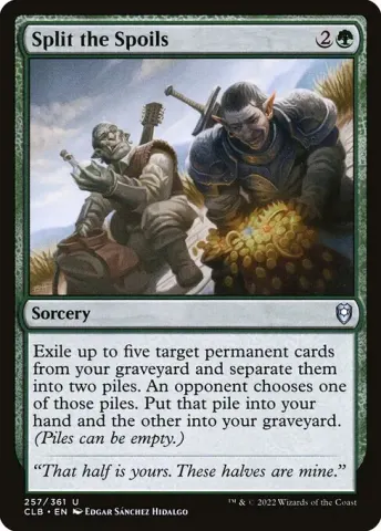 Split the Spoils · 257
