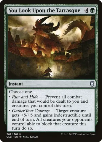 You Look Upon the Tarrasque · 262