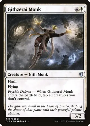 Githzerai Monk · 20