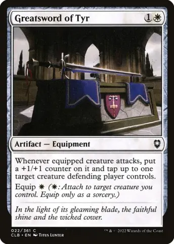 Greatsword of Tyr · 22