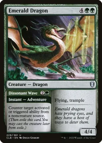 Emerald Dragon // Dissonant Wave · 229