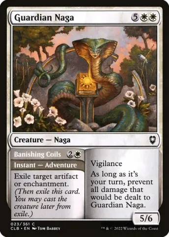 Guardian Naga // Banishing Coils · 23