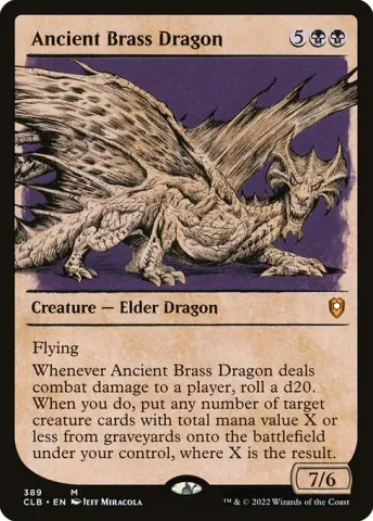 Ancient Brass Dragon · 389