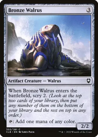 Bronze Walrus · 302
