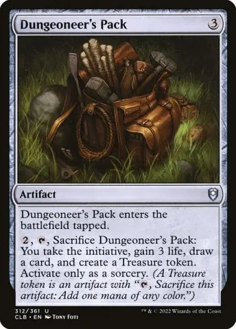 Dungeoneer's Pack · 312