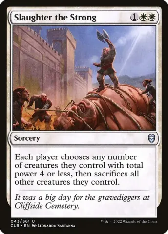 Slaughter the Strong · 43
