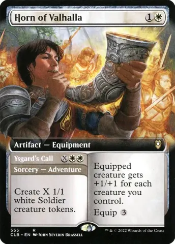 Horn of Valhalla // Ysgard's Call · 555