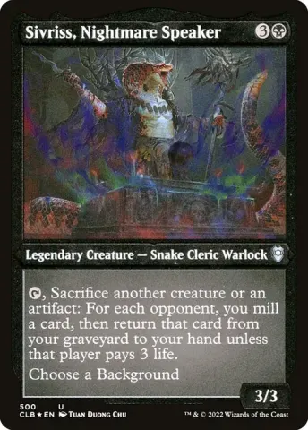 Sivriss, Nightmare Speaker · 500