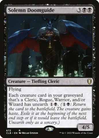 Solemn Doomguide · 672
