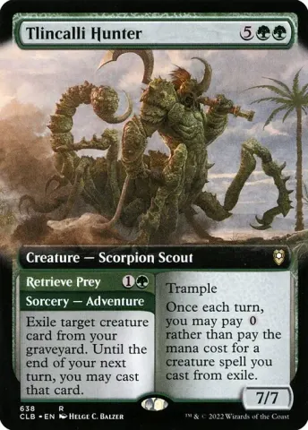 Tlincalli Hunter // Retrieve Prey · 638