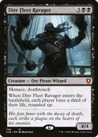 Dire Fleet Ravager · 749