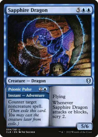 Sapphire Dragon // Psionic Pulse · 94