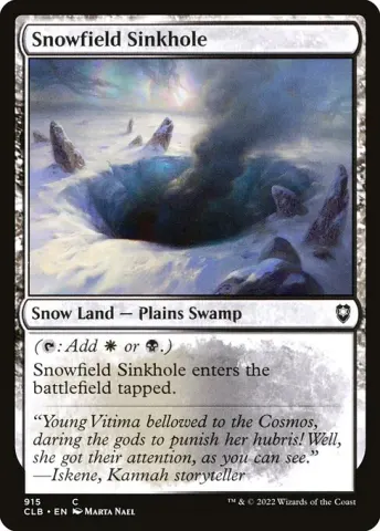 Snowfield Sinkhole · 915