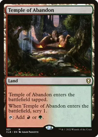 Temple of Abandon · 921