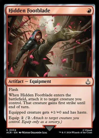 Hidden Footblade · 34