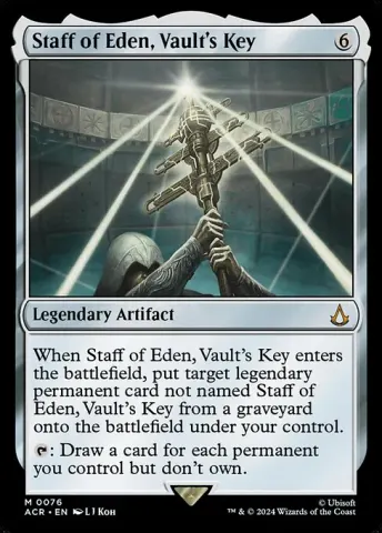 Staff of Eden, Vault's Key · 76