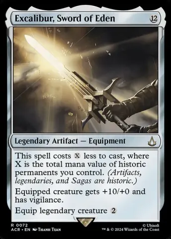 Excalibur, Sword of Eden · 72