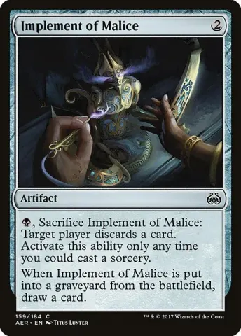 Implement of Malice · 159