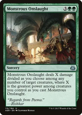 Monstrous Onslaught · 116