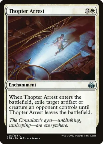 Thopter Arrest · 25