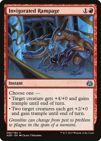 Invigorated Rampage · 86
